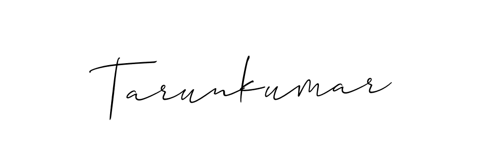 You should practise on your own different ways (Allison_Script) to write your name (Tarunkumar) in signature. don't let someone else do it for you. Tarunkumar signature style 2 images and pictures png