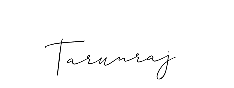 Best and Professional Signature Style for Tarunraj. Allison_Script Best Signature Style Collection. Tarunraj signature style 2 images and pictures png