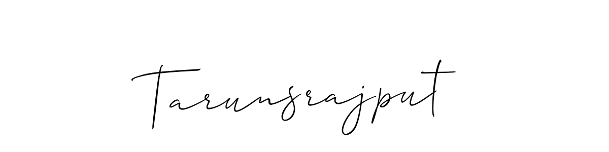 Also You can easily find your signature by using the search form. We will create Tarunsrajput name handwritten signature images for you free of cost using Allison_Script sign style. Tarunsrajput signature style 2 images and pictures png
