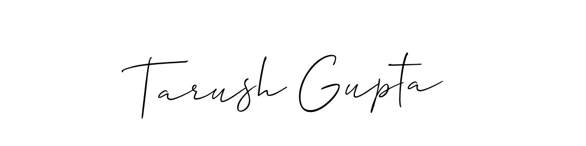 Best and Professional Signature Style for Tarush Gupta. Allison_Script Best Signature Style Collection. Tarush Gupta signature style 2 images and pictures png