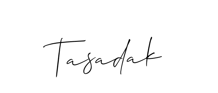 You can use this online signature creator to create a handwritten signature for the name Tasadak. This is the best online autograph maker. Tasadak signature style 2 images and pictures png