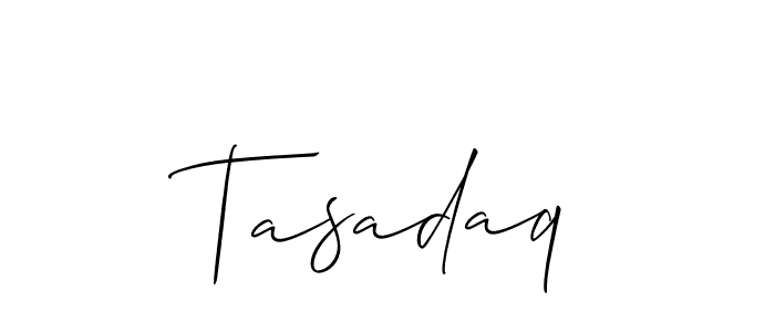 You can use this online signature creator to create a handwritten signature for the name Tasadaq. This is the best online autograph maker. Tasadaq signature style 2 images and pictures png