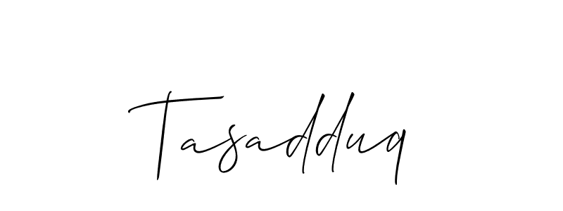 Check out images of Autograph of Tasadduq name. Actor Tasadduq Signature Style. Allison_Script is a professional sign style online. Tasadduq signature style 2 images and pictures png