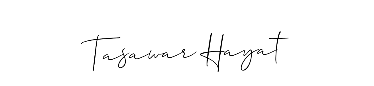 Make a beautiful signature design for name Tasawar Hayat. Use this online signature maker to create a handwritten signature for free. Tasawar Hayat signature style 2 images and pictures png