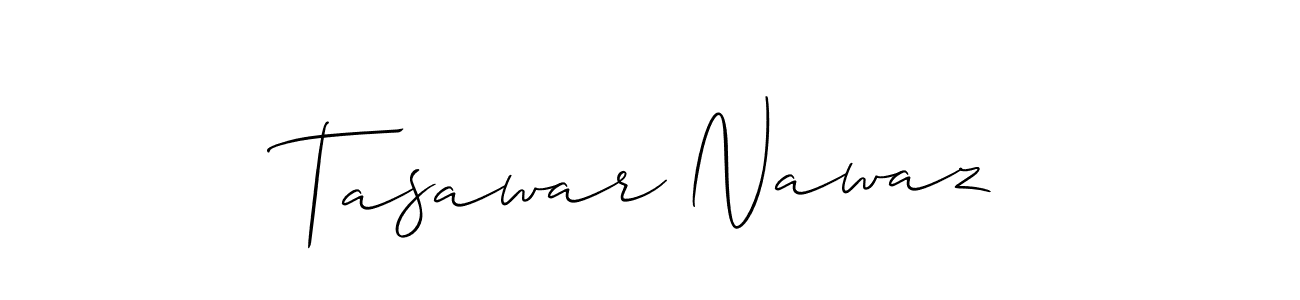 Once you've used our free online signature maker to create your best signature Allison_Script style, it's time to enjoy all of the benefits that Tasawar Nawaz name signing documents. Tasawar Nawaz signature style 2 images and pictures png