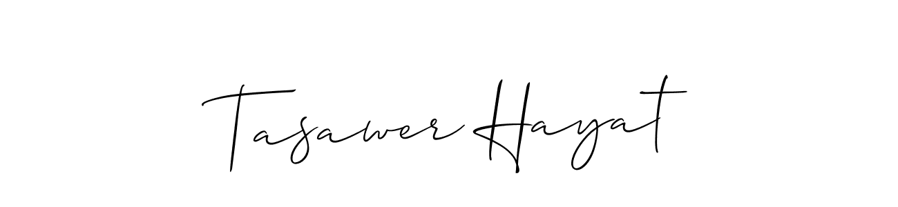 Make a beautiful signature design for name Tasawer Hayat. Use this online signature maker to create a handwritten signature for free. Tasawer Hayat signature style 2 images and pictures png