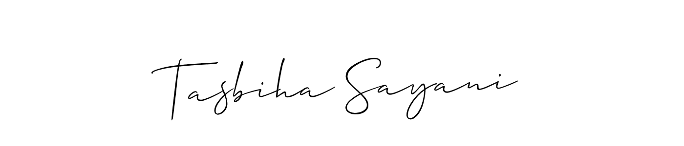 Check out images of Autograph of Tasbiha Sayani name. Actor Tasbiha Sayani Signature Style. Allison_Script is a professional sign style online. Tasbiha Sayani signature style 2 images and pictures png