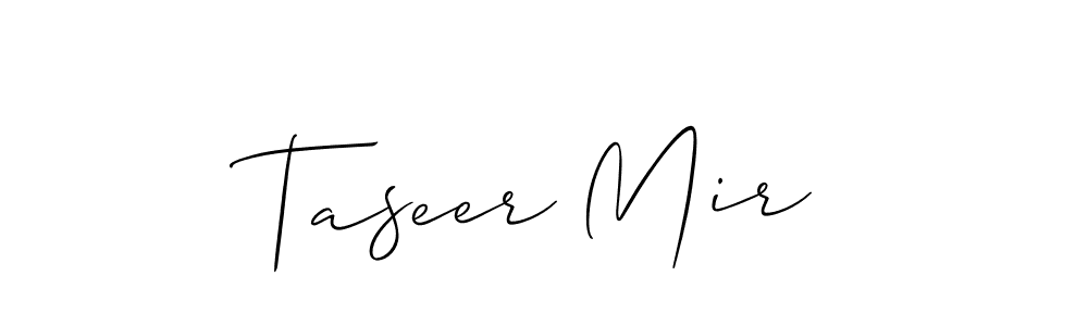 You can use this online signature creator to create a handwritten signature for the name Taseer Mir. This is the best online autograph maker. Taseer Mir signature style 2 images and pictures png