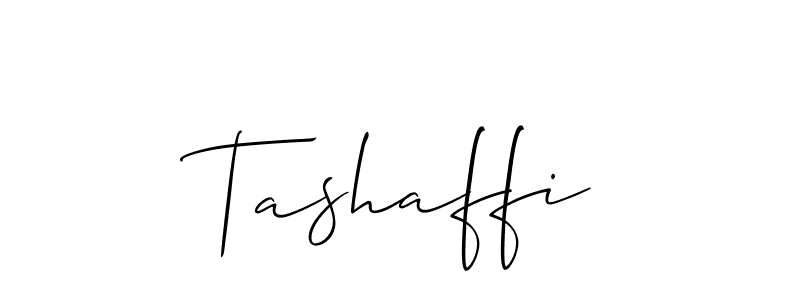 You should practise on your own different ways (Allison_Script) to write your name (Tashaffi) in signature. don't let someone else do it for you. Tashaffi signature style 2 images and pictures png
