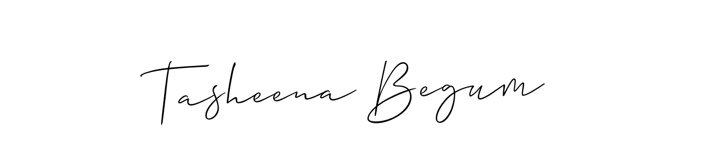 Make a beautiful signature design for name Tasheena Begum. Use this online signature maker to create a handwritten signature for free. Tasheena Begum signature style 2 images and pictures png