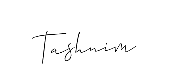 Make a short Tashnim signature style. Manage your documents anywhere anytime using Allison_Script. Create and add eSignatures, submit forms, share and send files easily. Tashnim signature style 2 images and pictures png