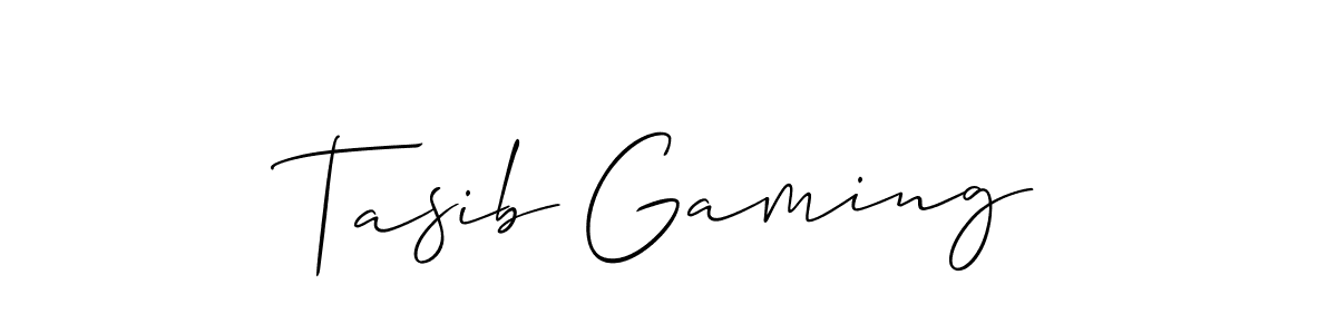 Once you've used our free online signature maker to create your best signature Allison_Script style, it's time to enjoy all of the benefits that Tasib Gaming name signing documents. Tasib Gaming signature style 2 images and pictures png