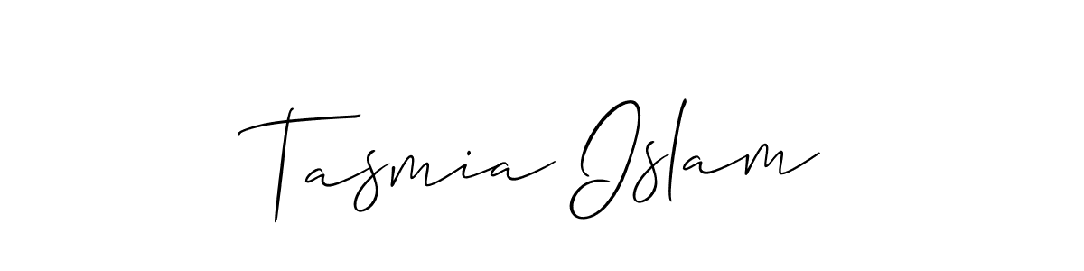 Make a beautiful signature design for name Tasmia Islam. Use this online signature maker to create a handwritten signature for free. Tasmia Islam signature style 2 images and pictures png