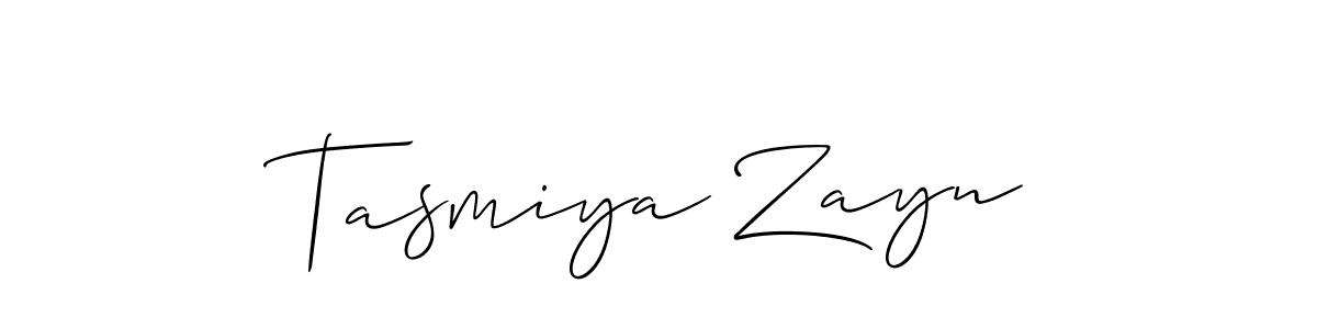 Make a short Tasmiya Zayn signature style. Manage your documents anywhere anytime using Allison_Script. Create and add eSignatures, submit forms, share and send files easily. Tasmiya Zayn signature style 2 images and pictures png