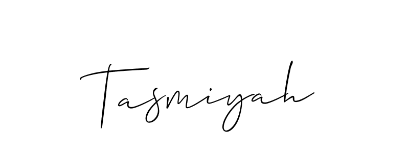 Once you've used our free online signature maker to create your best signature Allison_Script style, it's time to enjoy all of the benefits that Tasmiyah name signing documents. Tasmiyah signature style 2 images and pictures png