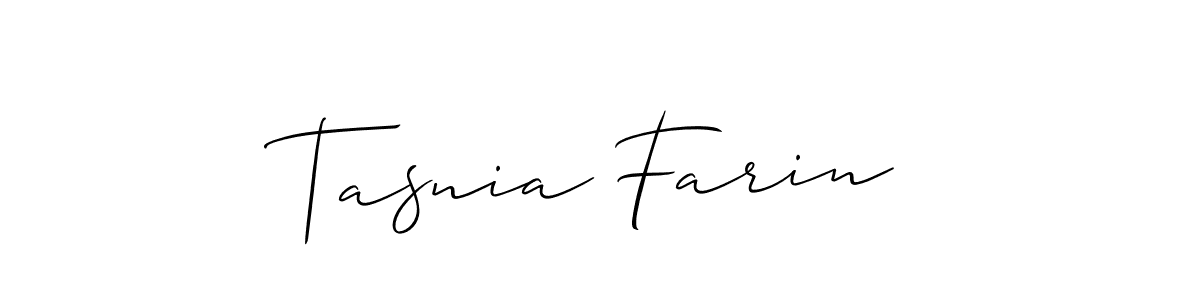 Once you've used our free online signature maker to create your best signature Allison_Script style, it's time to enjoy all of the benefits that Tasnia Farin name signing documents. Tasnia Farin signature style 2 images and pictures png