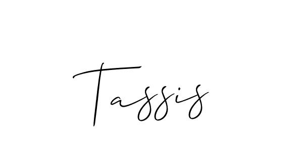 Make a beautiful signature design for name Tassis. Use this online signature maker to create a handwritten signature for free. Tassis signature style 2 images and pictures png