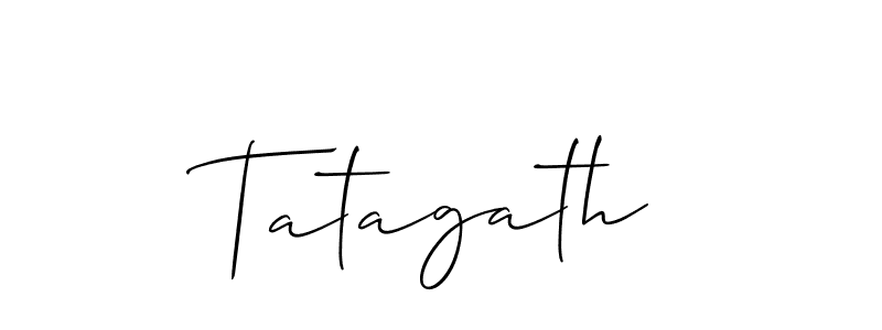 Make a beautiful signature design for name Tatagath. Use this online signature maker to create a handwritten signature for free. Tatagath signature style 2 images and pictures png