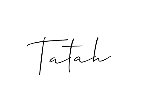 See photos of Tatah official signature by Spectra . Check more albums & portfolios. Read reviews & check more about Allison_Script font. Tatah signature style 2 images and pictures png