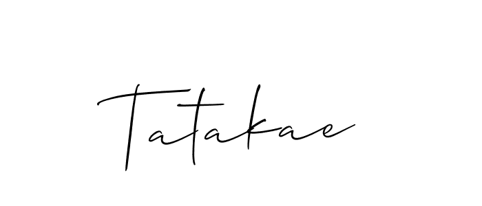 Once you've used our free online signature maker to create your best signature Allison_Script style, it's time to enjoy all of the benefits that Tatakae name signing documents. Tatakae signature style 2 images and pictures png