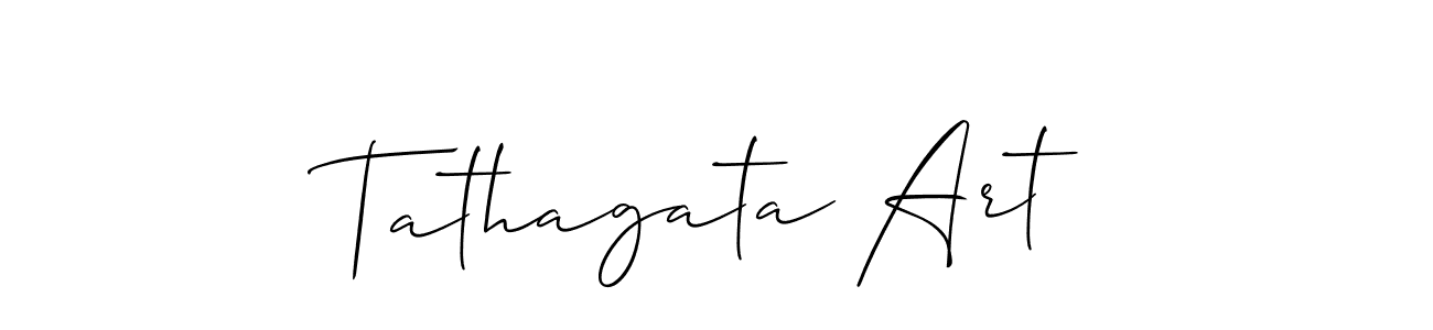 Make a beautiful signature design for name Tathagata Art. Use this online signature maker to create a handwritten signature for free. Tathagata Art signature style 2 images and pictures png