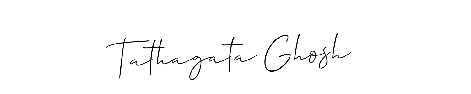 How to Draw Tathagata Ghosh signature style? Allison_Script is a latest design signature styles for name Tathagata Ghosh. Tathagata Ghosh signature style 2 images and pictures png