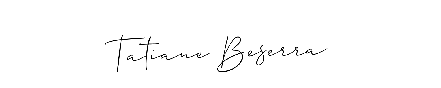 Make a beautiful signature design for name Tatiane Beserra. Use this online signature maker to create a handwritten signature for free. Tatiane Beserra signature style 2 images and pictures png