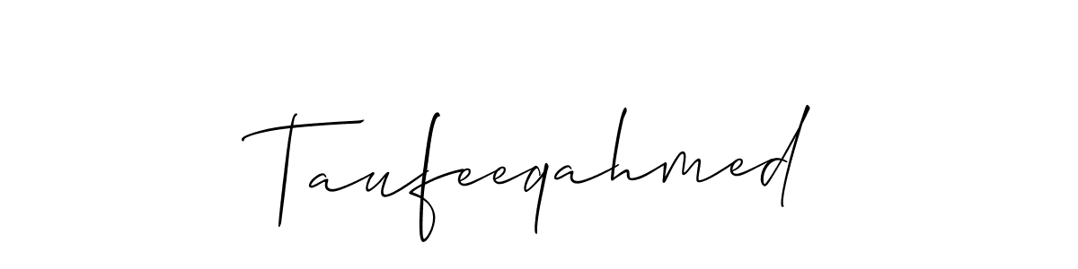You can use this online signature creator to create a handwritten signature for the name Taufeeqahmed. This is the best online autograph maker. Taufeeqahmed signature style 2 images and pictures png
