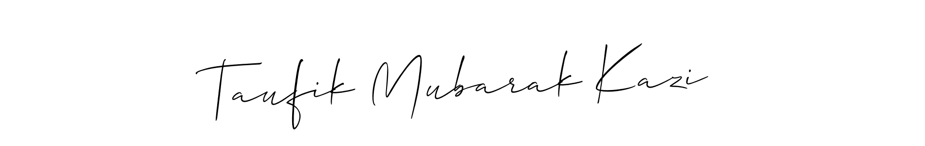 Best and Professional Signature Style for Taufik Mubarak Kazi. Allison_Script Best Signature Style Collection. Taufik Mubarak Kazi signature style 2 images and pictures png