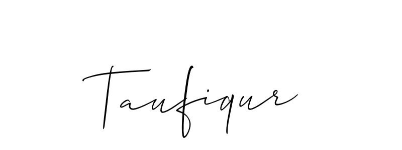 Once you've used our free online signature maker to create your best signature Allison_Script style, it's time to enjoy all of the benefits that Taufiqur name signing documents. Taufiqur signature style 2 images and pictures png