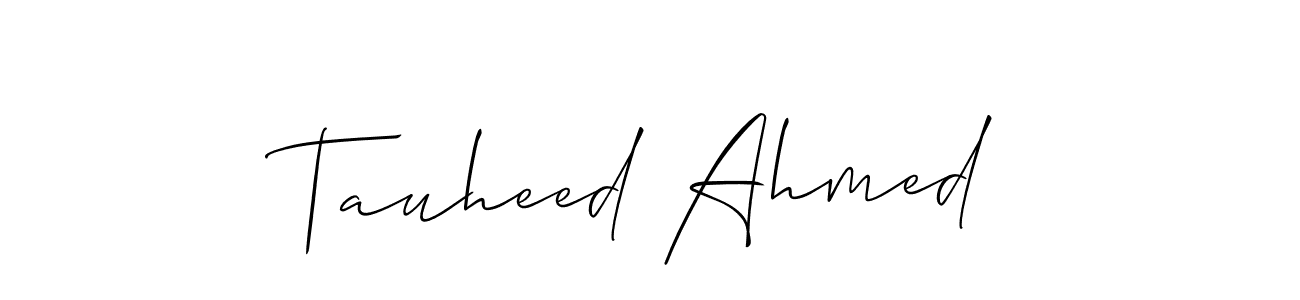 Check out images of Autograph of Tauheed Ahmed name. Actor Tauheed Ahmed Signature Style. Allison_Script is a professional sign style online. Tauheed Ahmed signature style 2 images and pictures png