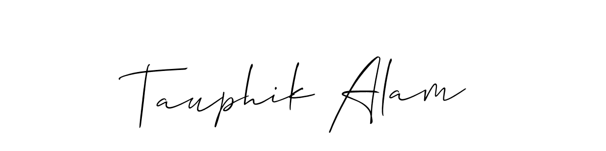 This is the best signature style for the Tauphik Alam name. Also you like these signature font (Allison_Script). Mix name signature. Tauphik Alam signature style 2 images and pictures png