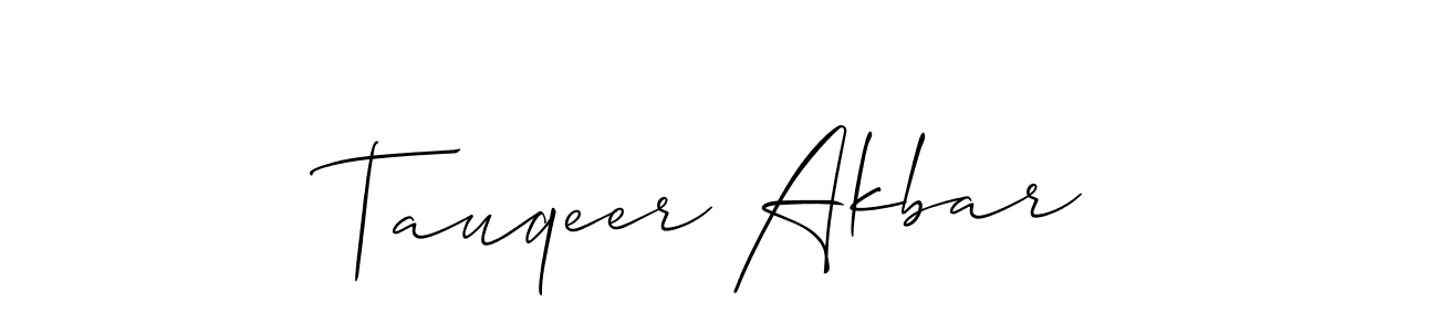 Once you've used our free online signature maker to create your best signature Allison_Script style, it's time to enjoy all of the benefits that Tauqeer Akbar name signing documents. Tauqeer Akbar signature style 2 images and pictures png