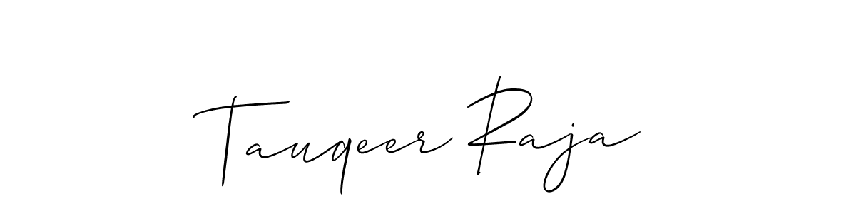 Once you've used our free online signature maker to create your best signature Allison_Script style, it's time to enjoy all of the benefits that Tauqeer Raja name signing documents. Tauqeer Raja signature style 2 images and pictures png