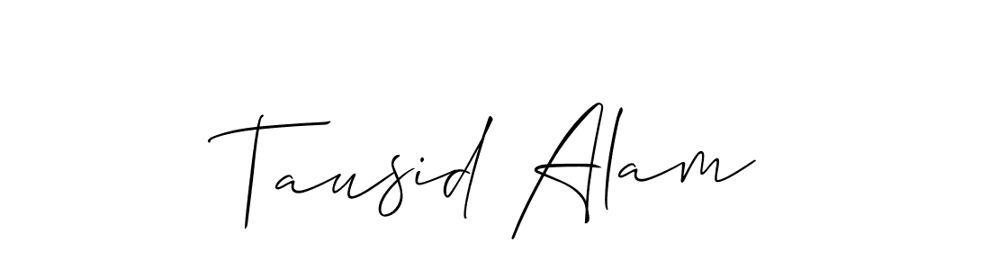 It looks lik you need a new signature style for name Tausid Alam. Design unique handwritten (Allison_Script) signature with our free signature maker in just a few clicks. Tausid Alam signature style 2 images and pictures png