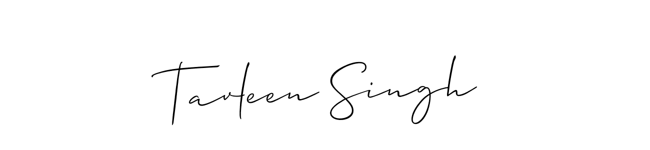 This is the best signature style for the Tavleen Singh name. Also you like these signature font (Allison_Script). Mix name signature. Tavleen Singh signature style 2 images and pictures png