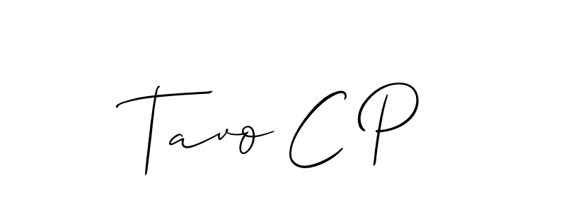 Here are the top 10 professional signature styles for the name Tavo C P. These are the best autograph styles you can use for your name. Tavo C P signature style 2 images and pictures png