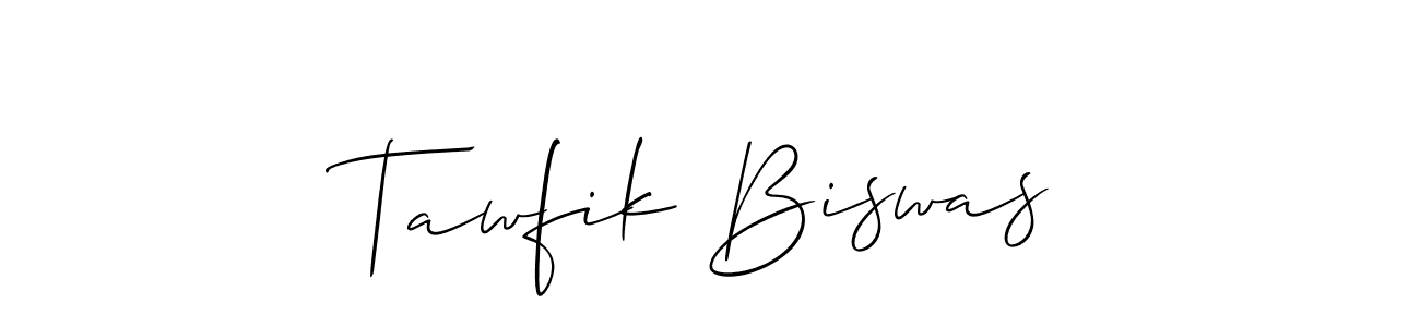 Make a beautiful signature design for name Tawfik Biswas. Use this online signature maker to create a handwritten signature for free. Tawfik Biswas signature style 2 images and pictures png