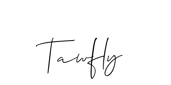 Make a beautiful signature design for name Tawfly. Use this online signature maker to create a handwritten signature for free. Tawfly signature style 2 images and pictures png