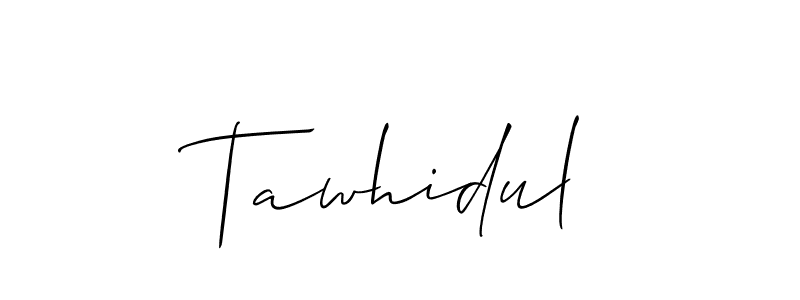 You should practise on your own different ways (Allison_Script) to write your name (Tawhidul) in signature. don't let someone else do it for you. Tawhidul signature style 2 images and pictures png