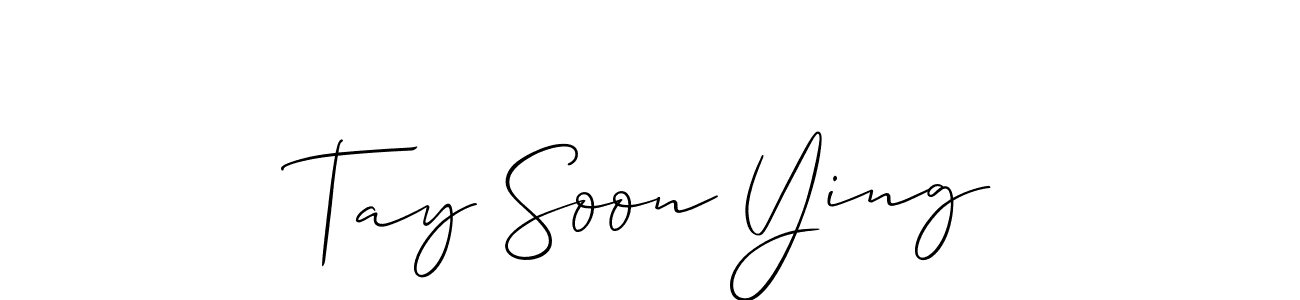 You can use this online signature creator to create a handwritten signature for the name Tay Soon Ying. This is the best online autograph maker. Tay Soon Ying signature style 2 images and pictures png