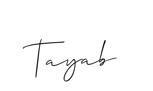 You can use this online signature creator to create a handwritten signature for the name Tayab. This is the best online autograph maker. Tayab signature style 2 images and pictures png