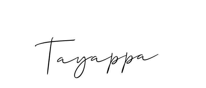 Make a beautiful signature design for name Tayappa. Use this online signature maker to create a handwritten signature for free. Tayappa signature style 2 images and pictures png