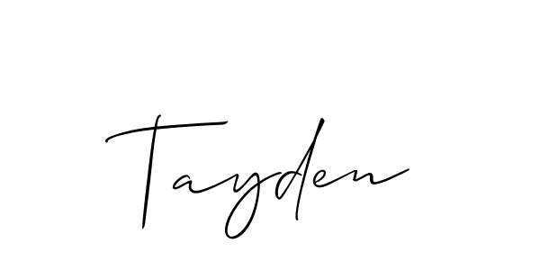 This is the best signature style for the Tayden name. Also you like these signature font (Allison_Script). Mix name signature. Tayden signature style 2 images and pictures png