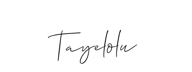 You can use this online signature creator to create a handwritten signature for the name Tayelolu. This is the best online autograph maker. Tayelolu signature style 2 images and pictures png