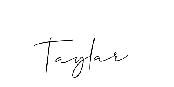 Also we have Taylar name is the best signature style. Create professional handwritten signature collection using Allison_Script autograph style. Taylar signature style 2 images and pictures png