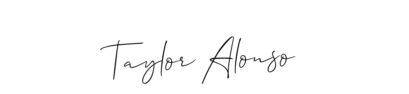 Once you've used our free online signature maker to create your best signature Allison_Script style, it's time to enjoy all of the benefits that Taylor Alonso name signing documents. Taylor Alonso signature style 2 images and pictures png