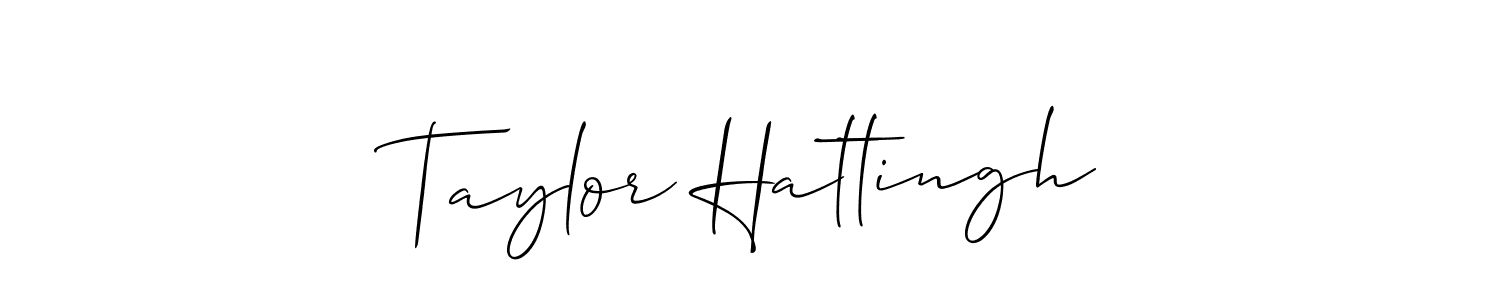 How to Draw Taylor Hattingh signature style? Allison_Script is a latest design signature styles for name Taylor Hattingh. Taylor Hattingh signature style 2 images and pictures png