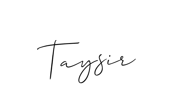 Once you've used our free online signature maker to create your best signature Allison_Script style, it's time to enjoy all of the benefits that Taysir name signing documents. Taysir signature style 2 images and pictures png