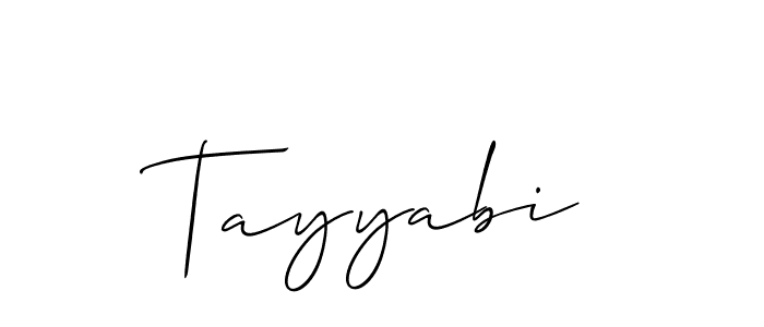 Once you've used our free online signature maker to create your best signature Allison_Script style, it's time to enjoy all of the benefits that Tayyabi name signing documents. Tayyabi signature style 2 images and pictures png